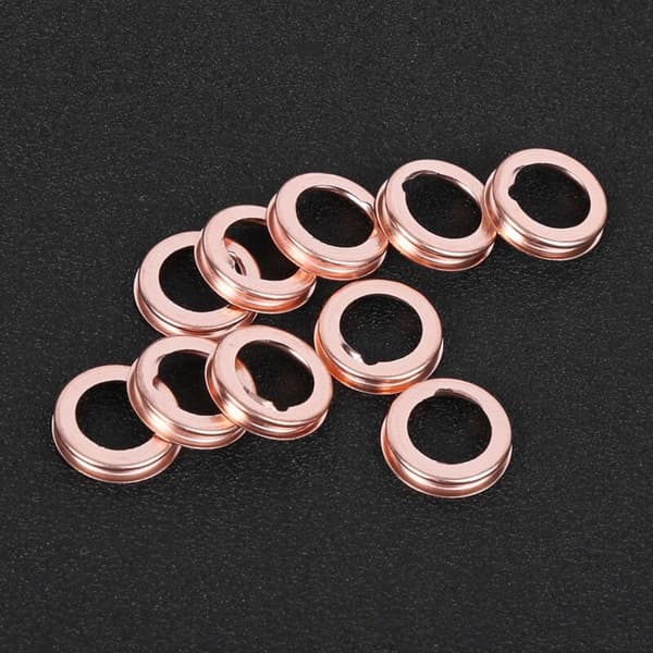 10 stk. knusbare pakninger for oljeplugg 11026JA00A for Nissan 2010-2011