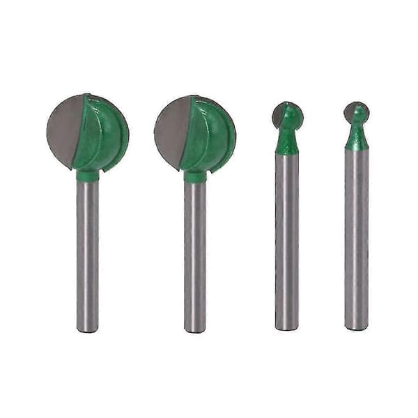 6 mm skaft træbearbejdning kuglefræser routerbits udskæringsblade standard
