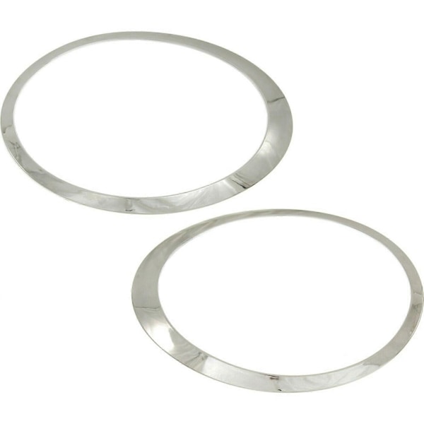 Til 2007-2015 R55 R56 R57 R58 R59 ABS Krom Sølv Forlygte Trim Ring 51137149905