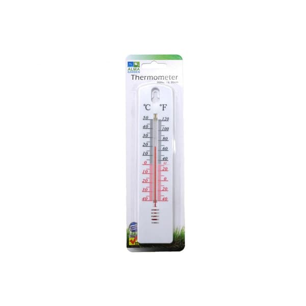 Termometer / Utomhustermometer - Celsius & Fahrenheit Vit