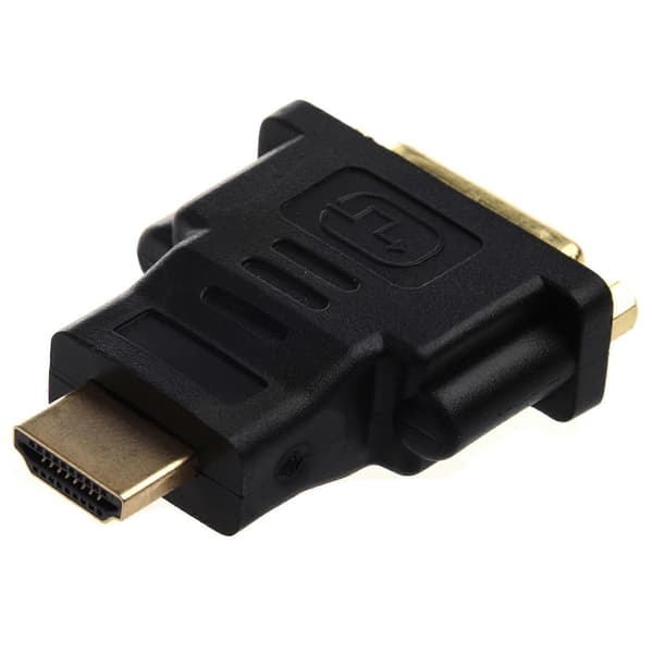 DVI 24+1 (DVI-D) Hun til Han Adapter