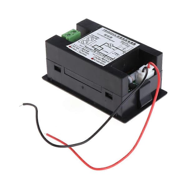 Multimeter med dobbel skjerm, amperemeter, volt amp målerpanel, enkel installasjon