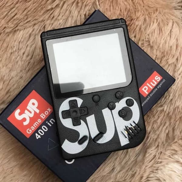 3\" Mini Retro Håndholdt Spillekonsol 400-i-1 32-Bit Sort