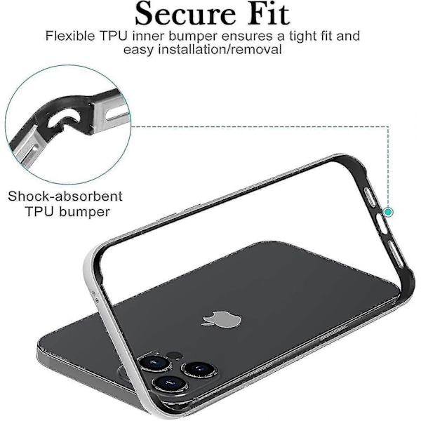 Aluminiumsramme Metall Bumper Ramme Deksel Kompatibel Iphone 14 Pro Max/14 Pro/14 Plus Metallramme Armor Edge