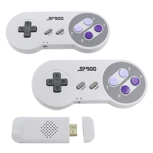 SF900 4700 Spel Trådlös Spelkonsol Klassisk Videospelkontroll HDMI-utgång Spelsticka för TV