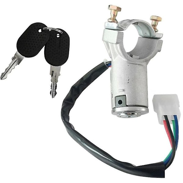 Tändningslåscylinderbrytare 4479518 med 2 nycklar för Fiat Panda Ducato Citroen C25 Peugeot J5 1981-1