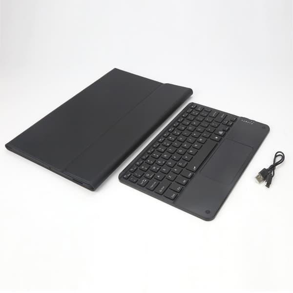 Bluetooth Keyboard Case with Touchpad and Backlight - Compatible with Samsung Tab S10 FE Plus 13.1 inch 2025