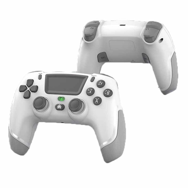 Game Elite Controller för PS4 Slim/Pro, Dubbel Vibrations Gamepad för PC, USB-ansluten Gamepad, Bluetooth Joystick