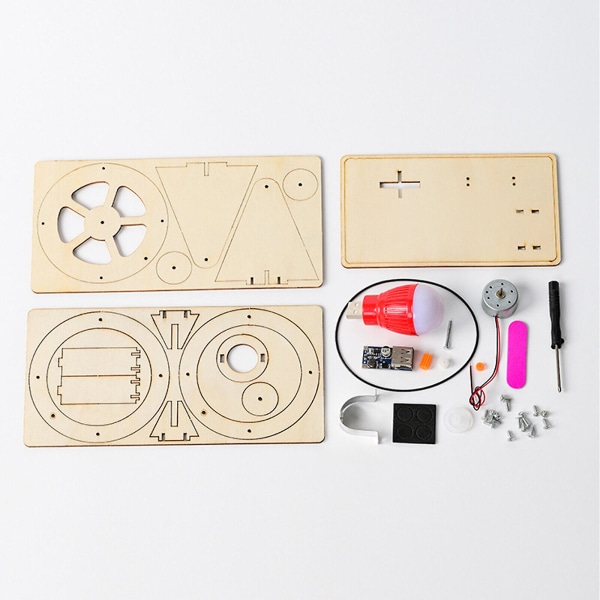 DIY Dynamo Modell Trevitenskapseksperiment Fysikk Utdanningsleker for Barn Fp