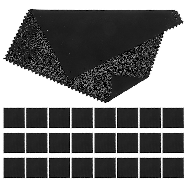 50 stk. Glasrenseklud Mikrofiber Renseklud Brillerenseklud