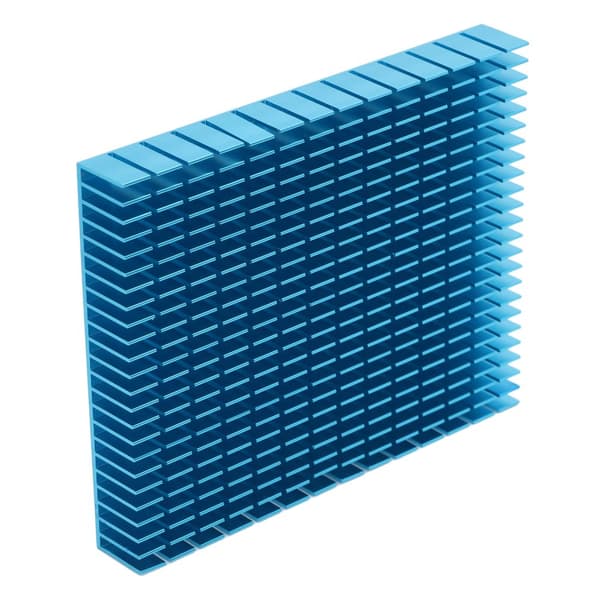 Aluminium køleplade 150x120x20mm til CPU-forstærker PCB