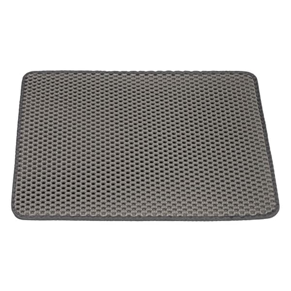 Cat Litter Mat 2-Layer EVA 60x40 cm Waterproof Non-Slip Universal