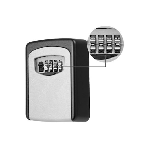 Key Cabinet with Code Lock / Key Hider - Security Cabinet for Keys