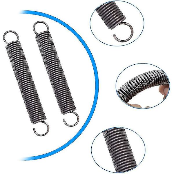 2 kpl Jännitysjousi Teräs Laajennettu Puristusjousi Kaksi Koukkua Jouset - 2x18x150mm -QH
