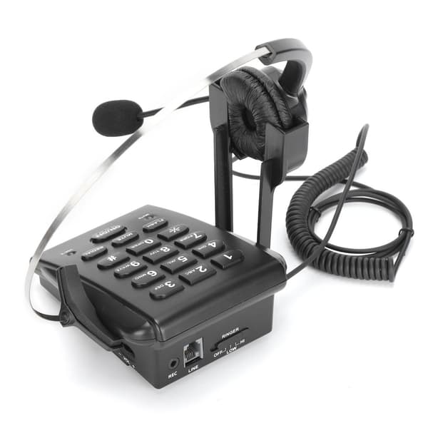 Corded Phone with Headset - for Office and Home Use