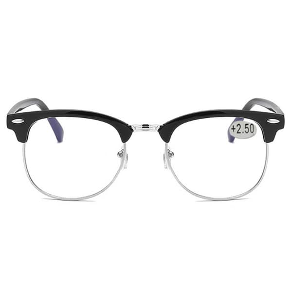 Leseglass Clubmaster Styrke 3.0 Svart