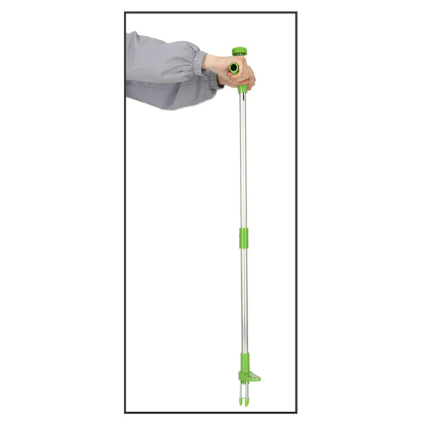 Telescopic weed remover 93 cm with 3 blades and ergonomic handle