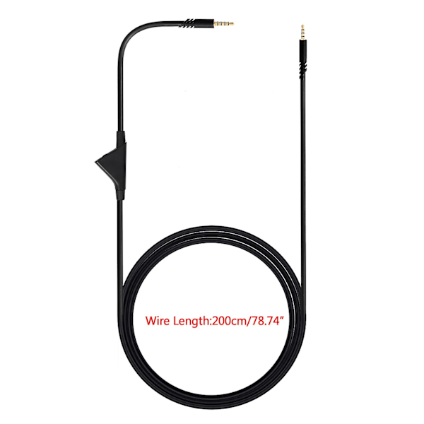 Hodetelefonkabel Lydledning Forlengelse Musikklinje for Astro A10 A30 A40 A40TR