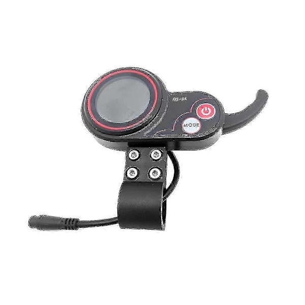 -s4 48v-60v Tumgrepp LCD-displaymätare för Zero 8 9 10 8x 10x Elsparkcykel 6-stifts Display A