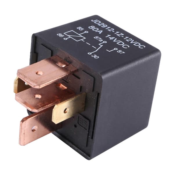 3X 80A DC 12V 5 Ben DIY Strømrelæ Bil Lastbil Køretøj
