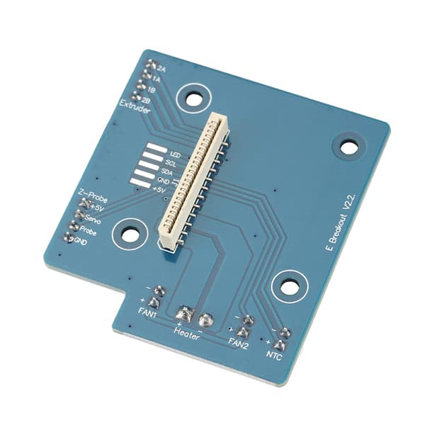 3D-tulostimen Extruder E-akselin PCB-sovitinlevy Genius Pro Sidewinder X2 SW X2:lle