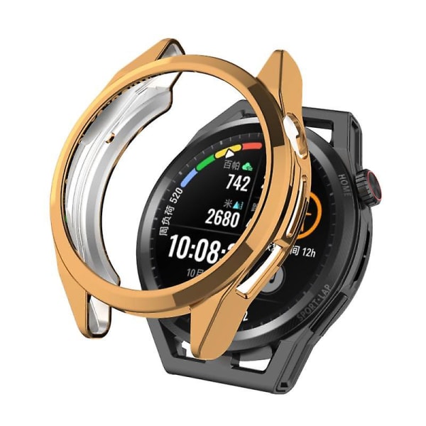 TPU Beskyttelsesetui til Huawei Watch GT3 SE/GT Runner 46mm Galvaniseret Bumper Beskyttelsesdækning Smart Ur Beskyttelsesskal