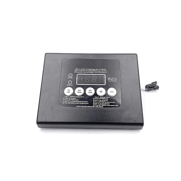 990050048 Digital kontrollpanel for røykergrill Kompatibel med Esq30b, Esq30s, 20070106 120v