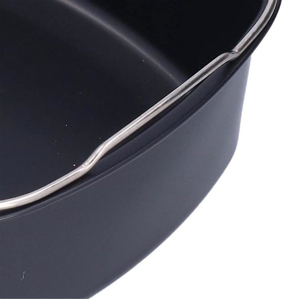 8-tums bakkorg för HD9925/HD9860/HD9905/01 Air Fryer kakfat Non-Stick bakform tillbehör 22CM