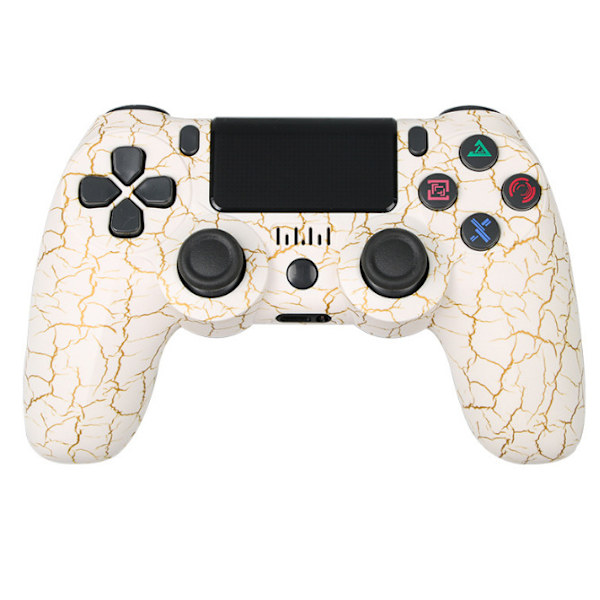 Trådlös handkontroll för PS4/Pro/PS3/Slim/PC/Steam, Bluetooth-handkontroll, Joystick, Stöder 6-Axis, Vibration, Touch Click