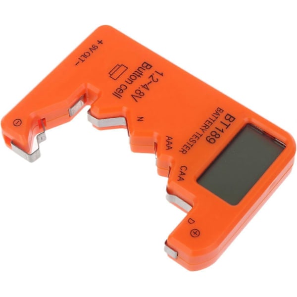 Batteritester Batterisjekker For AA//C/D-9V/1.5V Batterier