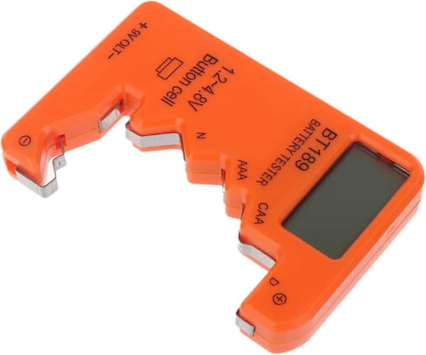 Paristotesteri AA//C/D-9V/1.5V paristoille