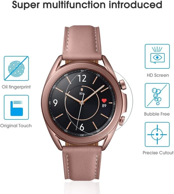 2x Tempered Glass Screen Protector for Samsung Galaxy Watch 41mm