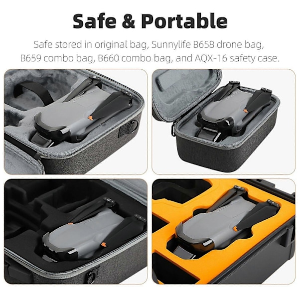 SUNNYLIFE A3S-G913 För DJI Air 3S Gimbal Kameralinsskydd Anti-Rep Plastskydd