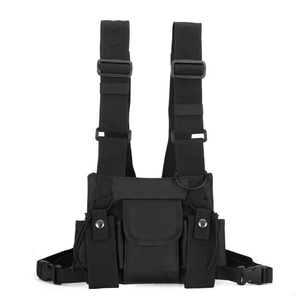 Bröstväska Chest bag 5 Fickor