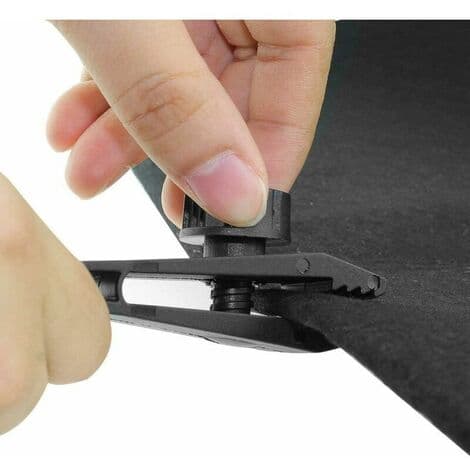 10-pack Kraftiga Presenningsklämmor för Markiser, Utomhuscamping, Husvagnsmarkiser, Bilskydd, Poolskydd