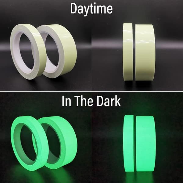 50mm Itsevalaiseva teippi 5 metriä Glow In Dark