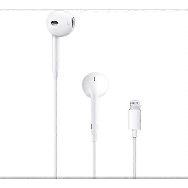 Ørepropper med Lightning-stik - Hvid