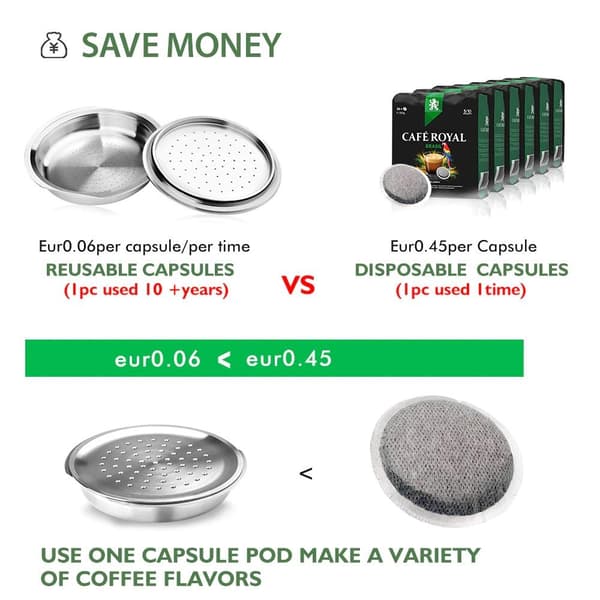 Kaffekapsel, Philips Senseo metallkapselsett