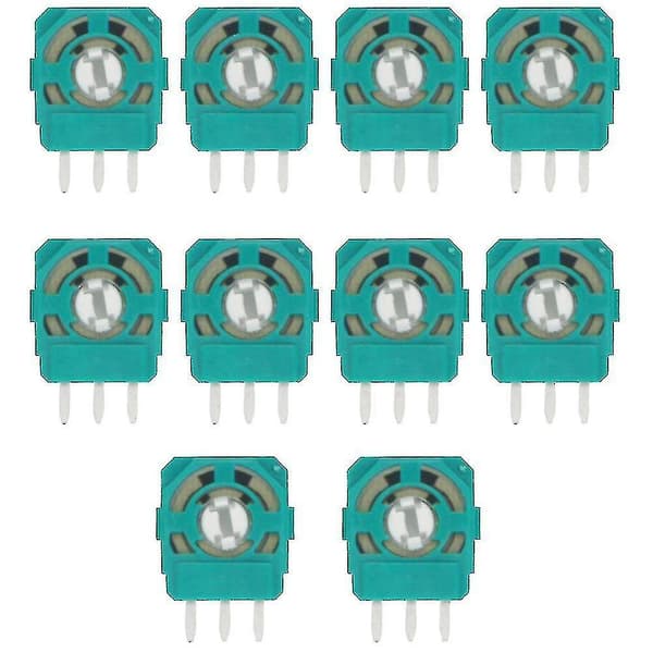 Pakke med 10 stk. 3D Analog Joystick Potentiometre til udskiftning af PS5 Controller