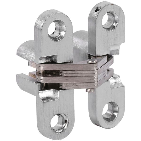 Usynlig hengsel i sinklegering for foldedører (43,7 mm)