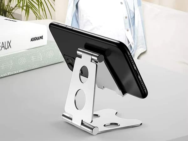 Puhelinteline tablettiteline liukumaton metalliteline
