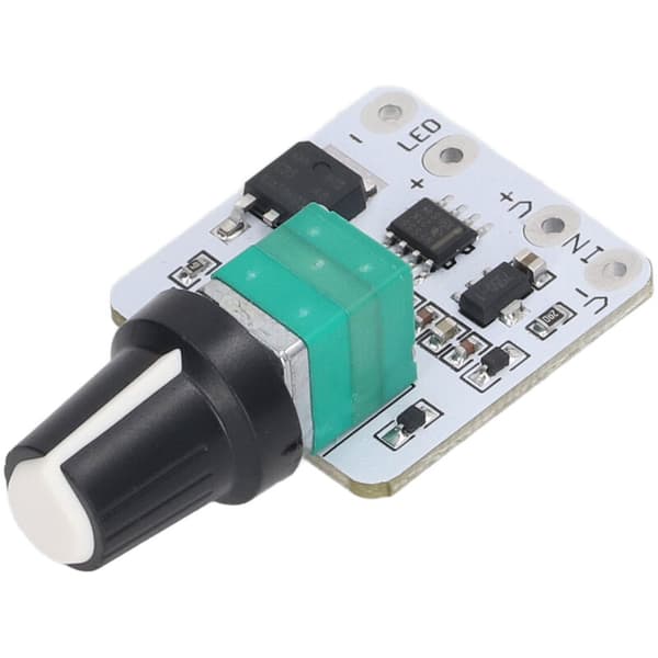 2-delad LED-dimmer steglös dimningsmodul DC 6-24V konstantspänningsregulator