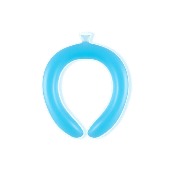 Cooling neck compress, cold summer compress