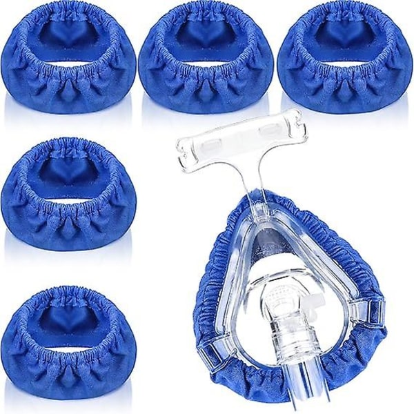 5 st Cpap-maskfoder Helmask Återanvändbara Mjuka Cpap-masköverdrag Minska Luftläckage Och Blåsor Tvättbara Kuddfodral