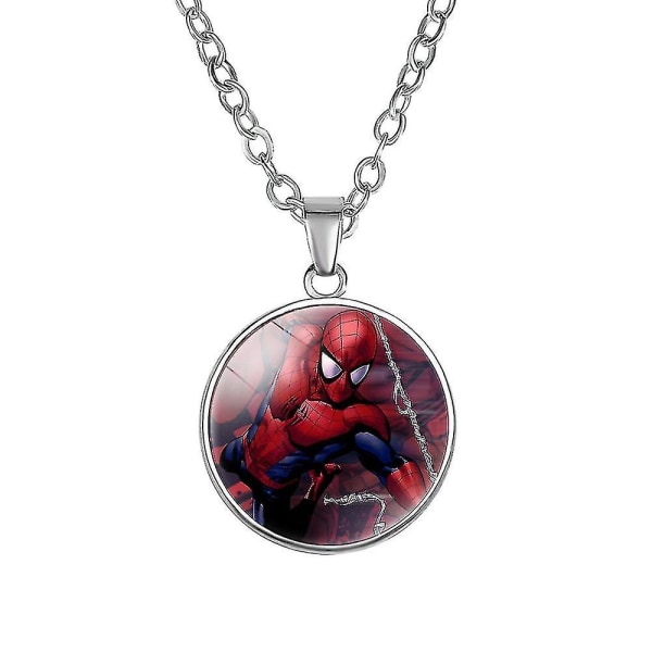 Spiderman Anime Character Halsband Pojkar Flickor Födelsedagspresenter Barnpresentleksaker