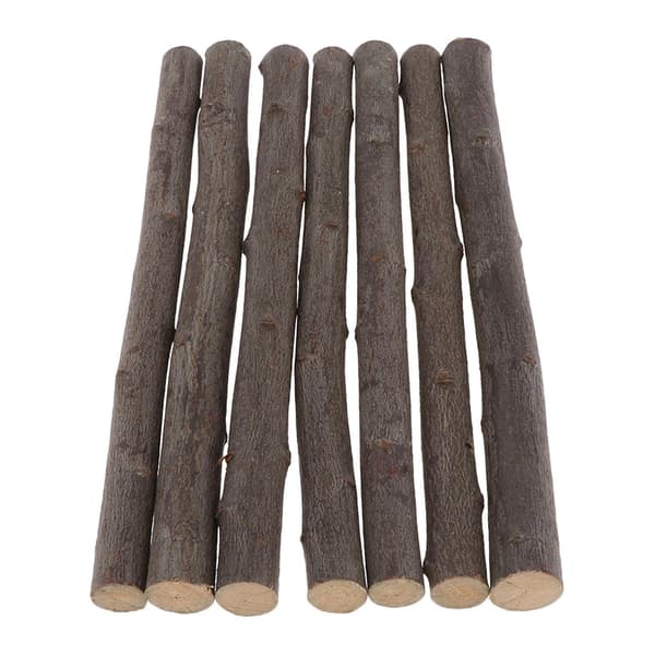 7 stk Drivved Trepinner Trestokk Modell Hjem Hage DIY