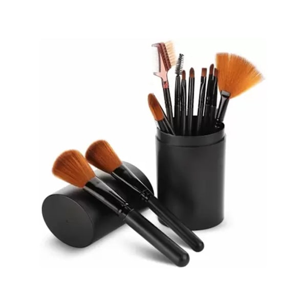 12-Pack Makeup Brush Set with Case