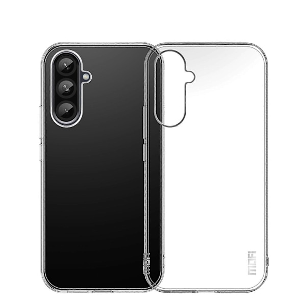 For Samsung Galaxy A36 5G Gjennomsiktig Telefondeksel MOFI Ultratynt TPU Telefon Bakdeksel