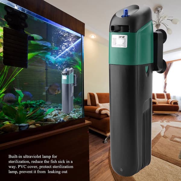 Aquarium UV Sterilizer Water Purifier Oxygen Pump 220-240V (EUP-02)