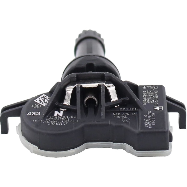 4 st däcktrycksensorer Tpms 40700-3vu0a för Renault Espace Megane Koleos för Nissan Qashqai Tiida 433mhz
